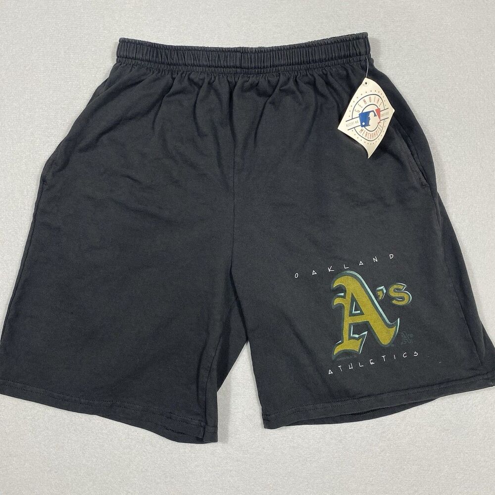Vintage Oakland Athletics Starter Baseball Shorts Size Small Made in USA Cotton